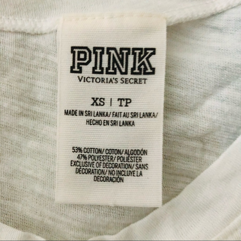 Pink basic white tee - Picture 2 of 4